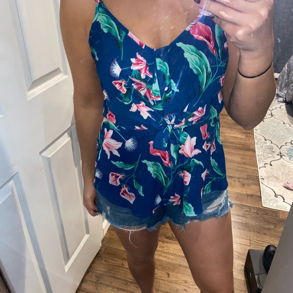 Sienna Sky floral tank top